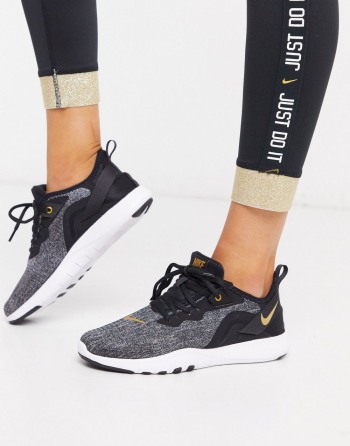 Nike Training Flex Crne - Ženske Tenisice | 28034SGHW